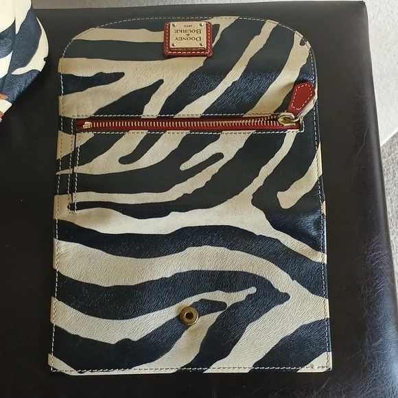 Dooney & Bourke Zebra Stripe Shoulder Bag and Wallet - Picture 15 of 17